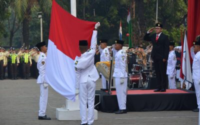 MM2100 Gelar Upacara Peringatan HUT ke-81 Kemerdekaan Republik Indonesia