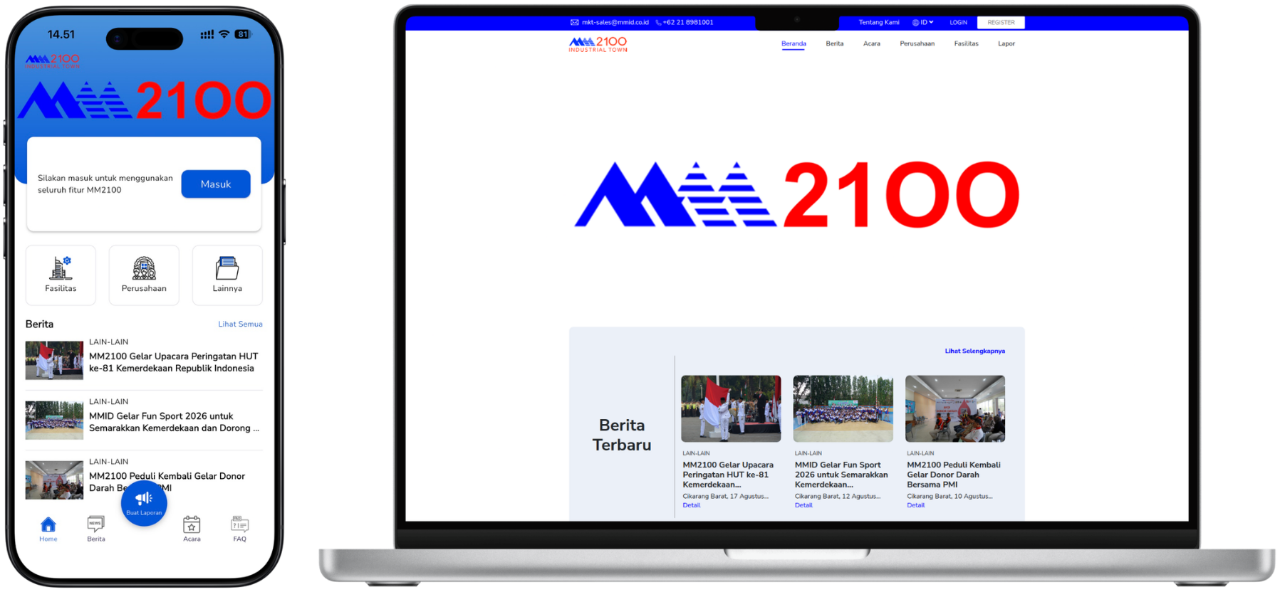 MM2100 Mobile App Mockup