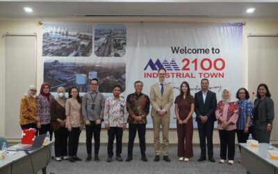 Kunjungan Kedutaan Besar Swiss ke PT MMID dalam Pemantauan Program GEIPP di Kawasan Industri MM2100