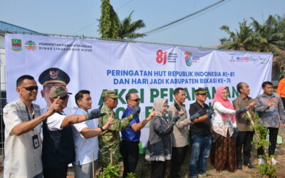 PT MMID Dukung Penghijauan Lingkungan melalui Penanaman 100 Bibit Pohon